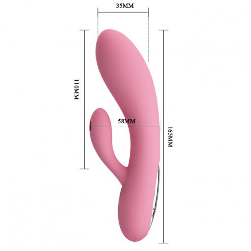 Вибратор для женщин Hi- tech Pretty Love Carol Vibrator Light Pink