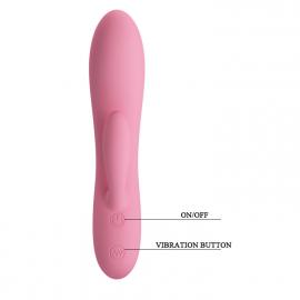 Вібратор для жінок Hi-tech Pretty Love Carol Vibrator Light Pink - 3