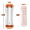 Мастурбатор Vibrating Masturbation Cup USB 10 + Interactive Function / Double Ends