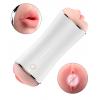 Мастурбатор Vibrating Masturbation Cup USB 10 + Interactive Function / Double Ends