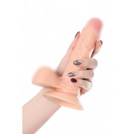 Вибратор Toyfa Realstick Nude реалистичный, 22 см - 3