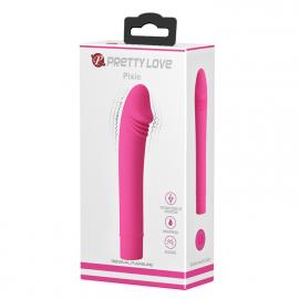 Реалістичний вібратор - Pretty Love Pixie Vibrator Pink - 1