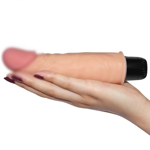 Реалістичний вібратор - Real Feel Vibrator 12 Flesh 7