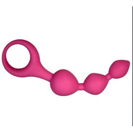 Анальні кульки Alive Triball pink - 4