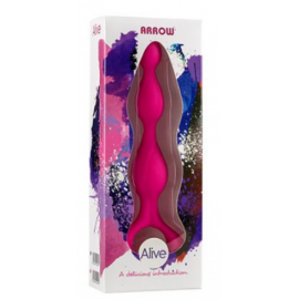 Анальні кульки Alive Triball pink - 5