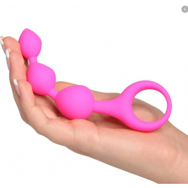 Анальні кульки Alive Triball pink - 2