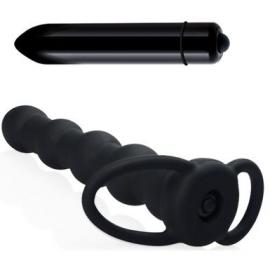 Насадка для двойного проникновения - Vibrating Rock Balled Double Prober - 5
