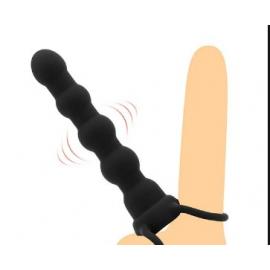 Насадка для двойного проникновения - Vibrating Rock Balled Double Prober - 3