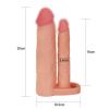Насадка на член - Pleasure X Tender Double Penis Sleeve Add 2