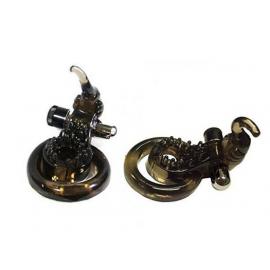 Двойное эрекционное виброкольцо Cock & Ball Elephant - 3