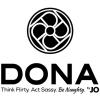 Масажна олія DONA зі смаком полуниці