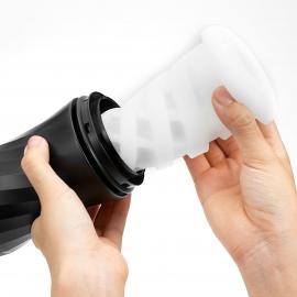 Мастурбатор Tenga Air-Tech в пластиковом корпусе черного цвета - 4