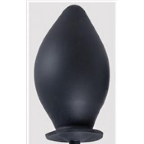 Надувна анальна пробка True Black Anal Plug