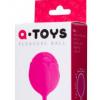 Вагінальна кулька A-Toys Pleasure Ball Pink для ніжних тренувань