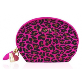 Мини-вибромассажер RIANNE S - Lovely Leopard Mini Wand Pink - 3