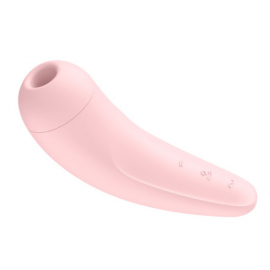 Вакуумний кліторальний стимулятор Satisfyer Curvy 2+ Pink - 3