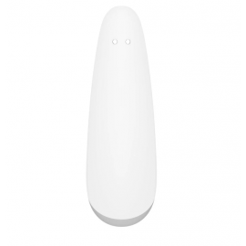 Вакуумный клиторальный стимулятор Satisfyer Curvy 2+ White - 2