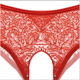 Женские стринги - G-String 2446, red, S/M - 3