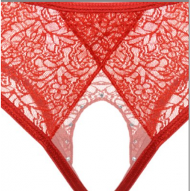 Женские стринги - G-String 2446, red, S/M - 5
