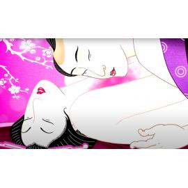 Олія Shunga APHRODISIAC WARMING OIL-Creamy Love Latte (100 мл) - 2