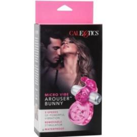 Эрекционное кольцо с вибрацией CalExotics Micro Vibe Arouser Bunny - 2
