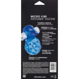 Эрекционное кольцо с вибрацией CalExotics Micro Vibe Arouser Duckie - 5