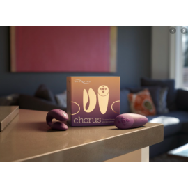 Вібратор для парного використання We-Vibe Chorus фіолетовий - 5