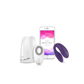 Вібратор для парного використання We-Vibe Chorus фіолетовий - 6