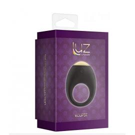 Эрекционное кольцо с вибрацией ToyJoy Eclipse Vibrating Cock Ring Black - 2