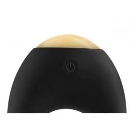 Эрекционное кольцо с вибрацией ToyJoy Eclipse Vibrating Cock Ring Black - 4