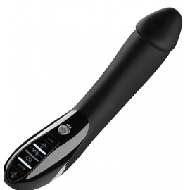 Вібратор із електростимуляцією Mystim Tickling Truman eStim Black - 3