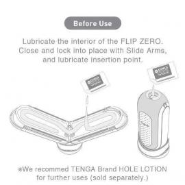 Мастурбатор Tenga Flip Zero Electronic Vibration White - 5