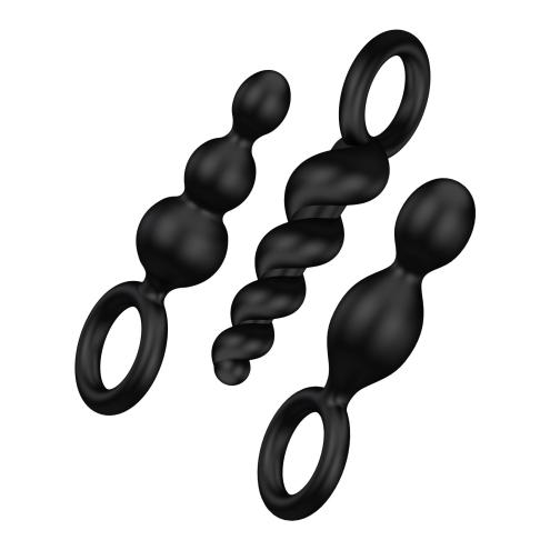 Набор анальных пробок Satisfyer Plugs black