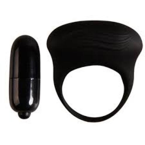 Эрекционное кольцо с вибрацией Bertram - Silicone Vibrating Cock Ring создано для нежных оргазмов!