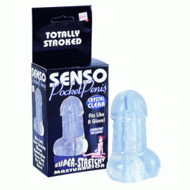 Прозорий мастурбатор Senso - 1