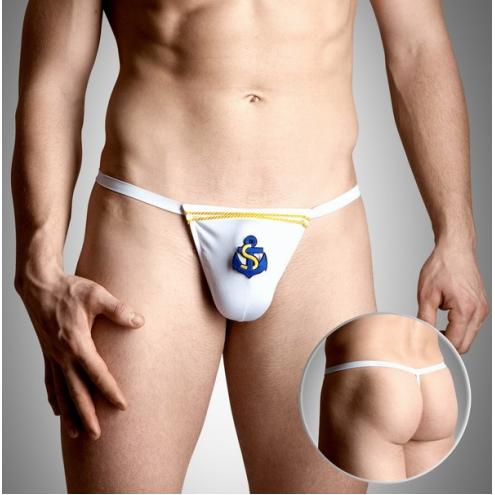 Трусики с якорем Mens thongs 4489 Soft Line для пылкого и знойного любовника