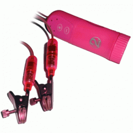 Зажимы для сосков с вибрацией - Bad Kitty Nipple Buds  - 2