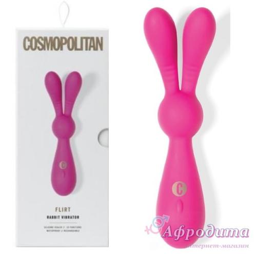 П. Вибратор-кролик Cosmopolitan Flirt Vibrator для клиторальных ласк