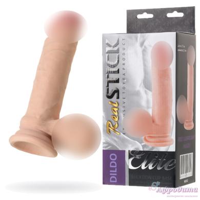 Реалистичный фаллоимитатор Toyfa RealStick Elite Dildo 20 см