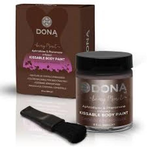 Cъедобная краска для тела Dona Kissable Body Paint - CHOCOLATE MOUSSE