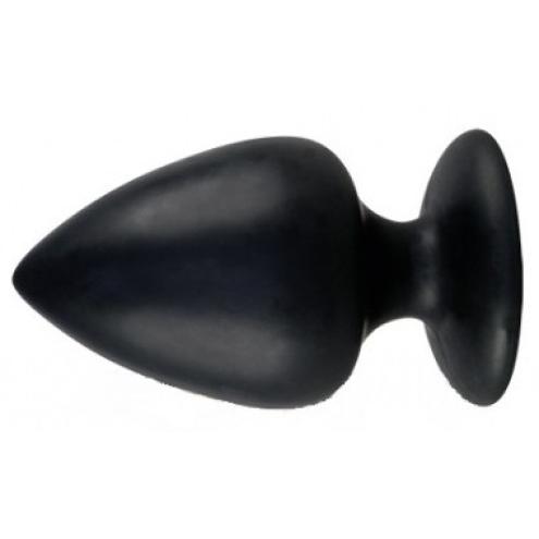 Большая анальная пробка Black Velvets Butt Plug Extra