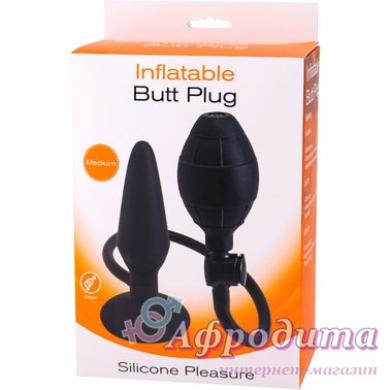 Надувная анальная пробка Seven Creations Infatable Butt Plug M