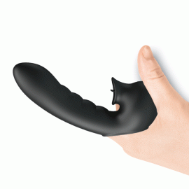 Вибронасадка на палец Pretty Love Hobgoblin Finger Vibrator Black - 7