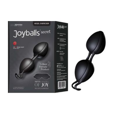 Вагинальные шарики Joyballs secret, black / black