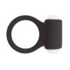 Эрекционное кольцо с вибрацией LIT-UP SILICONE STIMU RING 3 BLACK для романтических ночей