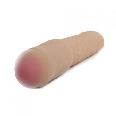 П. Насадка для увеличения члена CyberSkin 3  Xtra Thick Uncut Penis Extension - 2