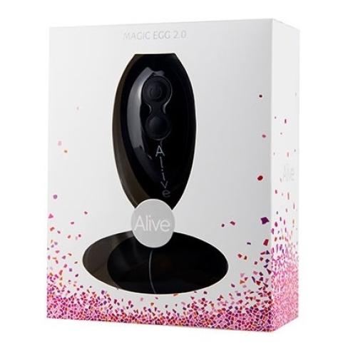 Виброяйцо Alive Magic Egg 2.0 Black