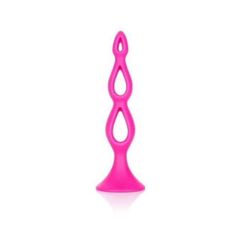 Тройная полая анальная пробка CalExotics Booty Call Silicone Tripl Probe