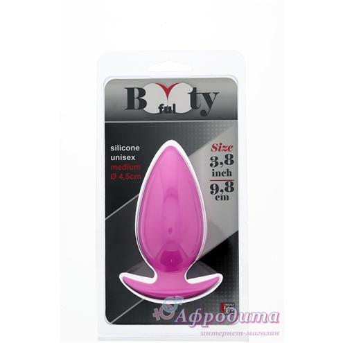 Анальная пробка BOOTYFUL MEDIUM 3.8INCH - PINK