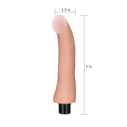 Реалистичный вибратор Real Softee Vibrator Flesh 9